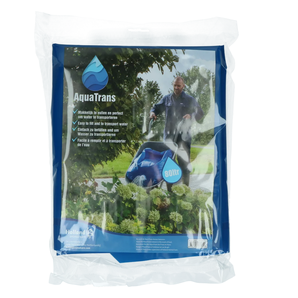 Rezervor pliabil pentru transportul apei, 80 l – Hofman Animal Care AquaTrans - imagine 1