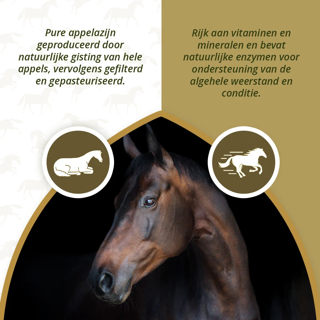 Oțet de mere pentru cai, 1 l – Excellent Horse Apple Vinegar - imagine 3