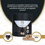 Recompense pentru cai cu usturoi, cu conținut redus de zahăr, 1,2 kg – Excellent Horse Sweet Blocks - imagine 3