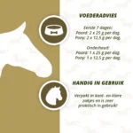 Supliment pentru articulațiile cailor, cu MSM și glucozamină, 2 kg – Excellent Horse Mobility Plus - imagine 5