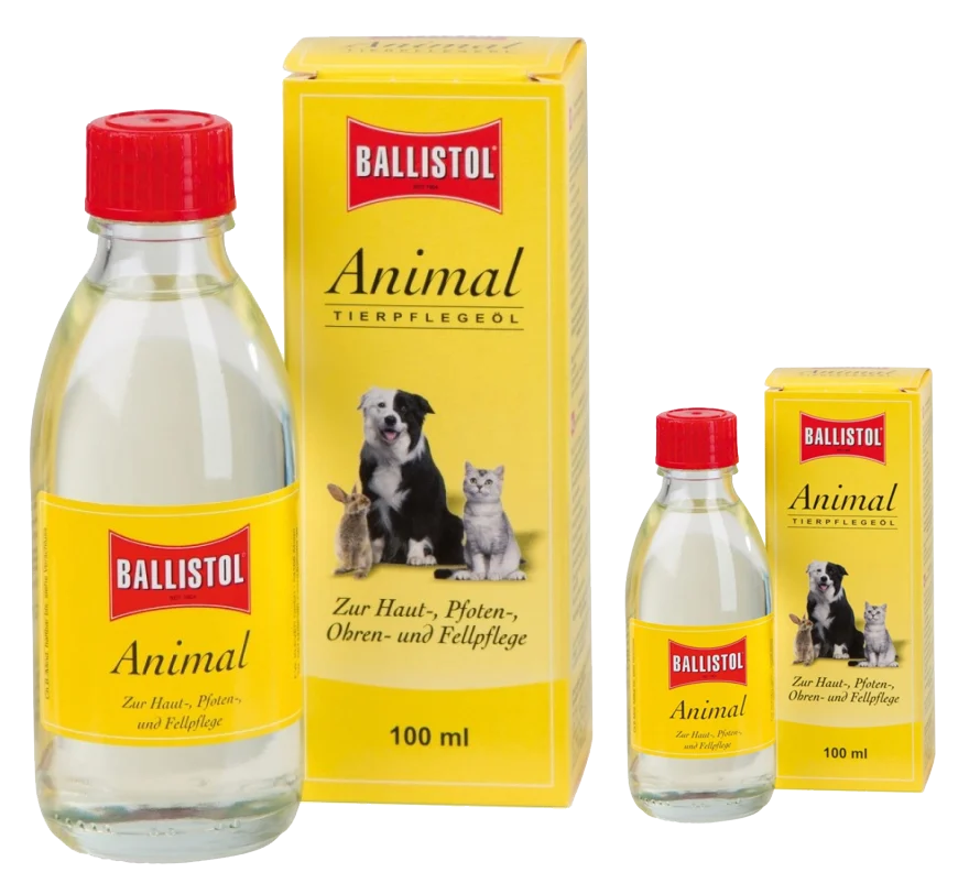 Ulei pentru îngrijirea pielii și blănii cailor, 100 ml – Ballistol Animal Oil - imagine 1