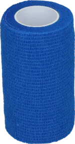 Bandaj autoadeziv pentru picioare și copite, 10 cm, Albastru – Excellent Bandage Animal Profi