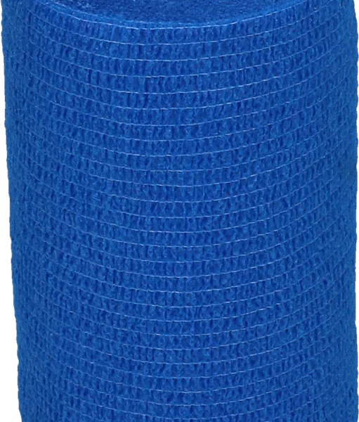 Bandaj autoadeziv pentru picioare și copite, 10 cm, Albastru – Excellent Bandage Animal Profi