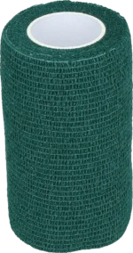 Bandaj autoadeziv pentru picioare și copite, 10 cm, Verde – Excellent Bandage Animal Profi