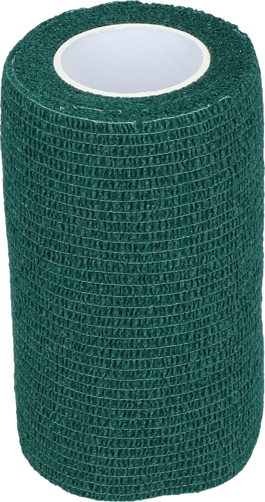 BAND0000N.png Bandaj autoadeziv pentru picioare și copite, 10 cm, Verde – Excellent Bandage Animal Profi - imagine 1