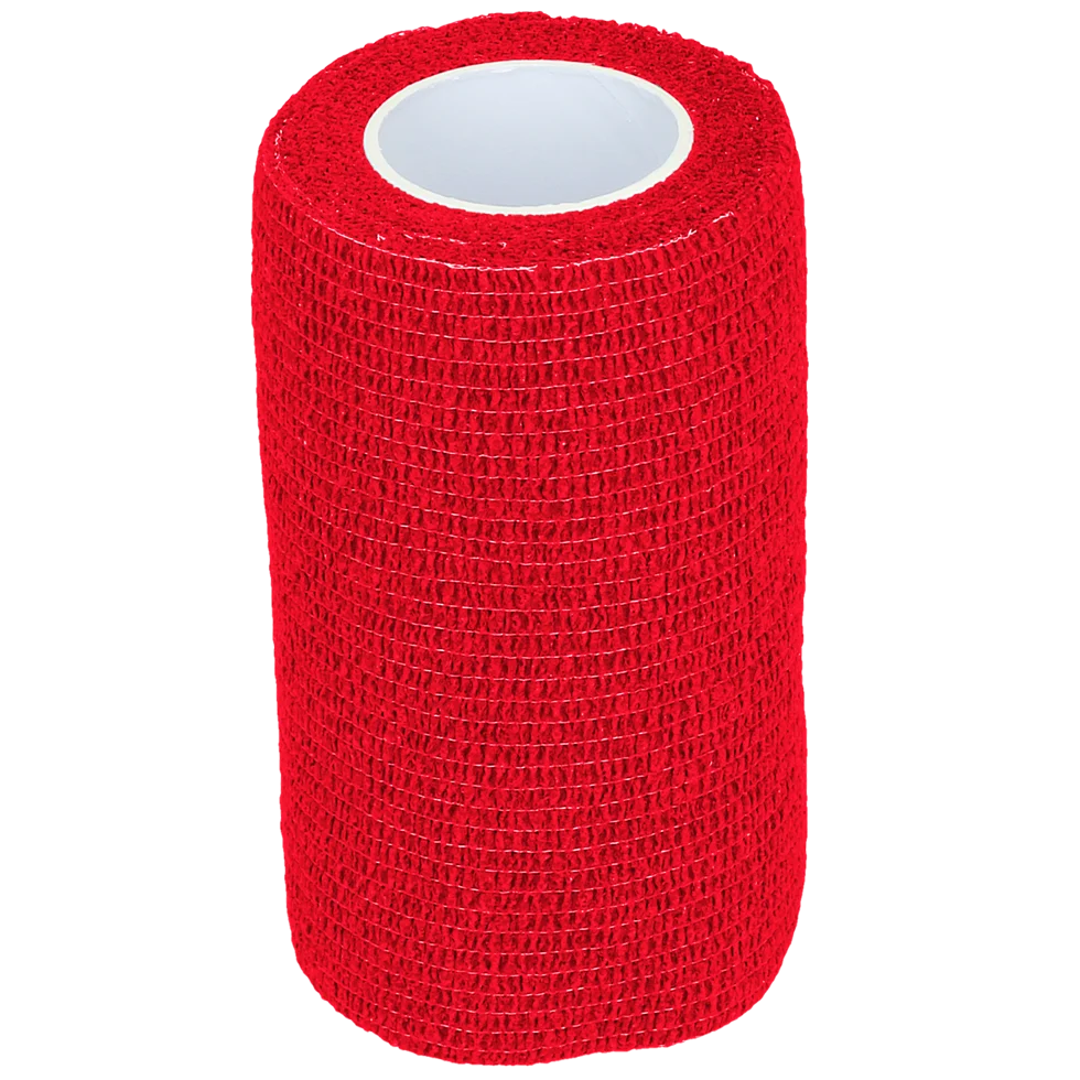 Bandaj autoadeziv pentru picioare și copite, 10 cm, roșu – Excellent Bandage Animal Profi - imagine 1