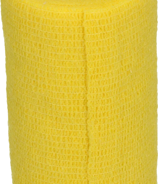 Bandaj autoadeziv pentru membre și copite, 10 cm, galben – Excellent Bandage Animal Profi