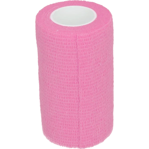 Bandaj autoadeziv pentru membre și copite, 10 cm, roz – Excellent Bandage Animal Profi