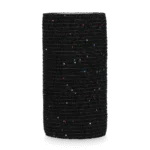 Bandaj autoadeziv cu sclipici, 10 cm, negru – Excellent Animal Glitter Bandage Profi