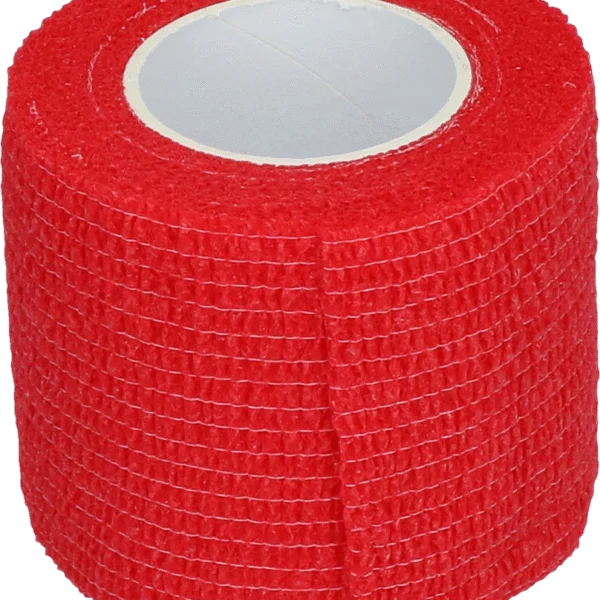 Bandaj autoadeziv 5 cm roșu – Excellent Bandage Animal Profi