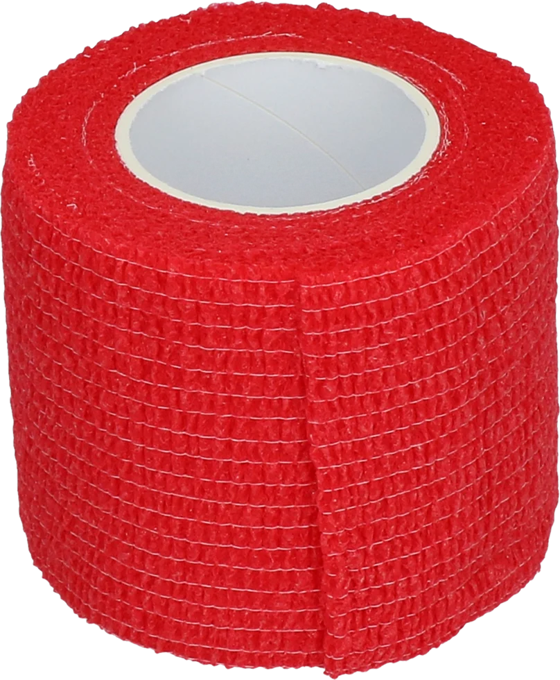 Bandaj autoadeziv 5 cm roșu – Excellent Bandage Animal Profi - imagine 1