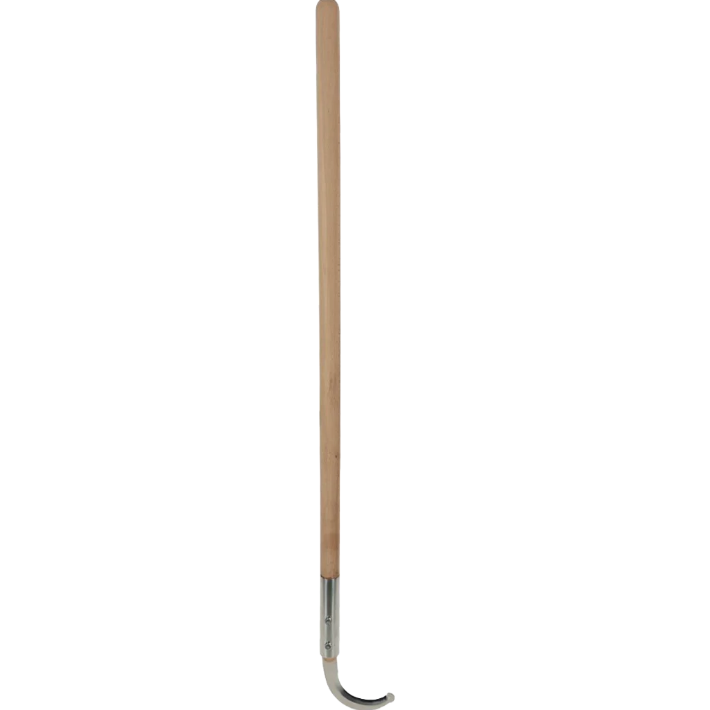 Cuțit pentru bandajul ongloanelor, cu lamă curbată din oțel inoxidabil și mâner de 150 cm – Bovi Hoof Care - imagine 1