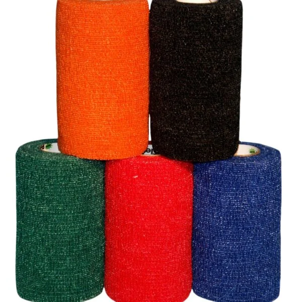 Bandaj pentru cai, albastru, 10 cm lățime și 4,5 m lungime – Andover Healthcare PowerFlex