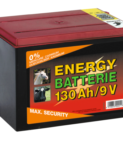 Baterie pentru gard electric 9 V, 130 Ah, 16 x 19 x 13 cm – ZoneGuard EG super