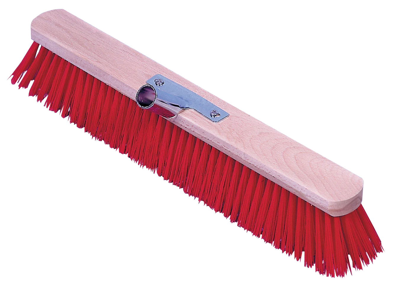 Mătură de grajd Euro Stal cu peri roșii din PVC, 50 cm - imagine 1