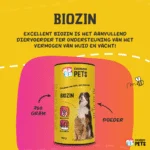 Supliment pentru blana câinilor și pisicilor, cu biotină, 750 g – Excellent Pets Biozin - imagine 2
