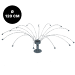 Sistem de protecție împotriva păsărilor, cu fire rotative din oțel inoxidabil, Ø 120 cm – Birdshield Longlegs