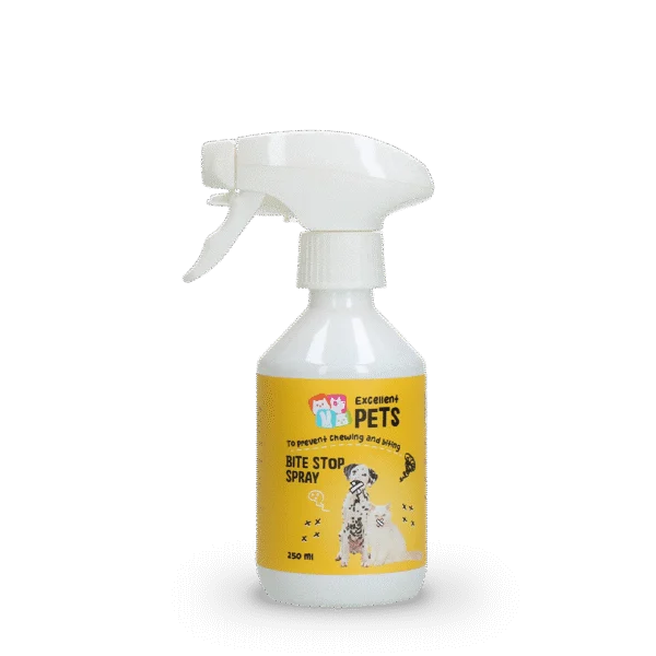 Spray antiros pentru câini și pisici cu substanță amară, 250 ml – Excellent Pets Bite Stop Spray