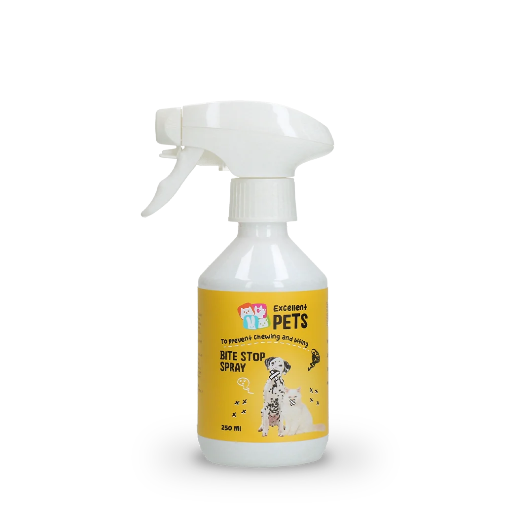 Spray antiros pentru câini și pisici cu substanță amară, 250 ml – Excellent Pets Bite Stop Spray - imagine 1