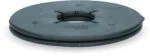 Rozete pentru zăbală din TPE, 90 mm, negre, 2 bucăți – Vplast - imagine 2
