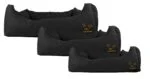 Pat pentru câini cu partea superioară impregnată și bază antiderapantă, negru, S 65 x 55 cm – Bodyguard Sofa Bed - imagine 4