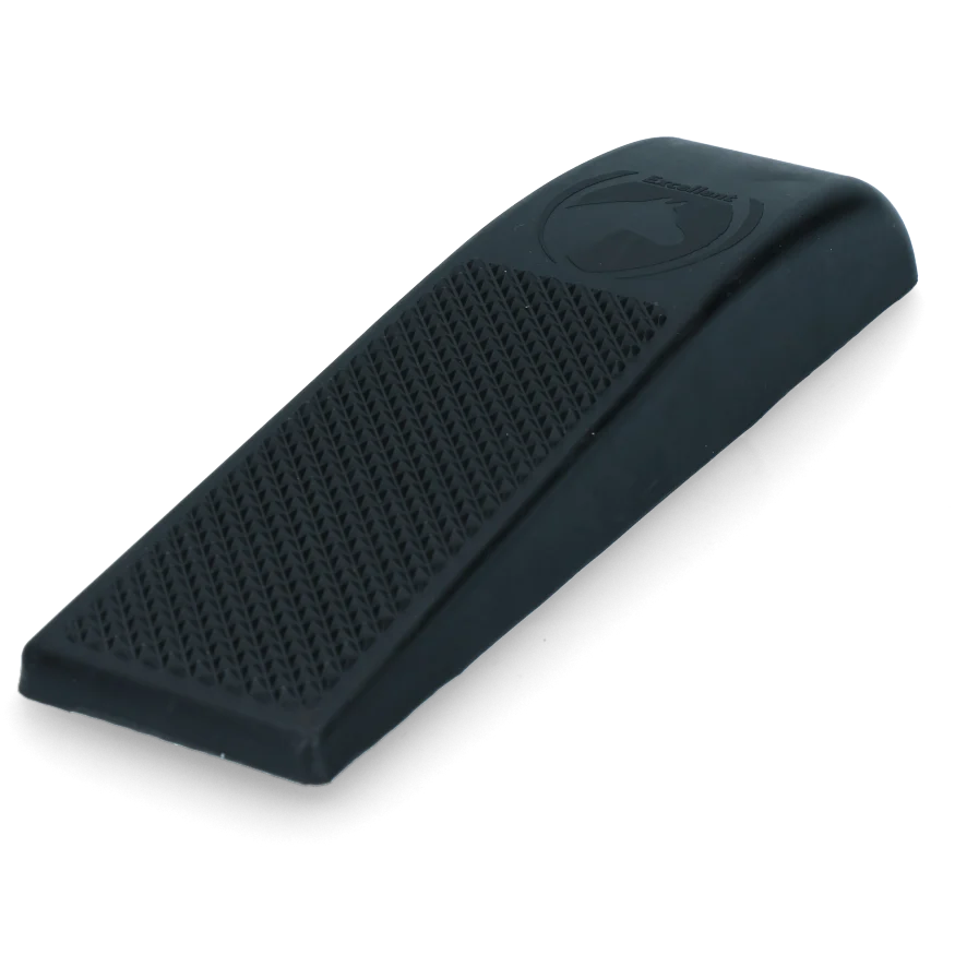 Perie pentru cai L pentru îngrijirea blănii, 23 x 6,5 x 3 cm, neagră – Excellent Horse Grooming Brush - imagine 3