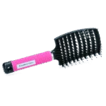 Perie pentru coamă, pentru descurcare, 24,5 cm, Roz – Excellent Horse Supreme Brush - imagine 3