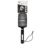 Perie pentru descurcarea coamei, 24,5 cm, neagră – Excellent Horse Supreme Brush