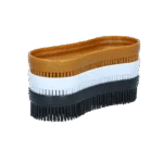 Perie pentru cai, pentru blană uscată și umedă, 3 bucăți – Excellent Horse Multi Brush - imagine 2