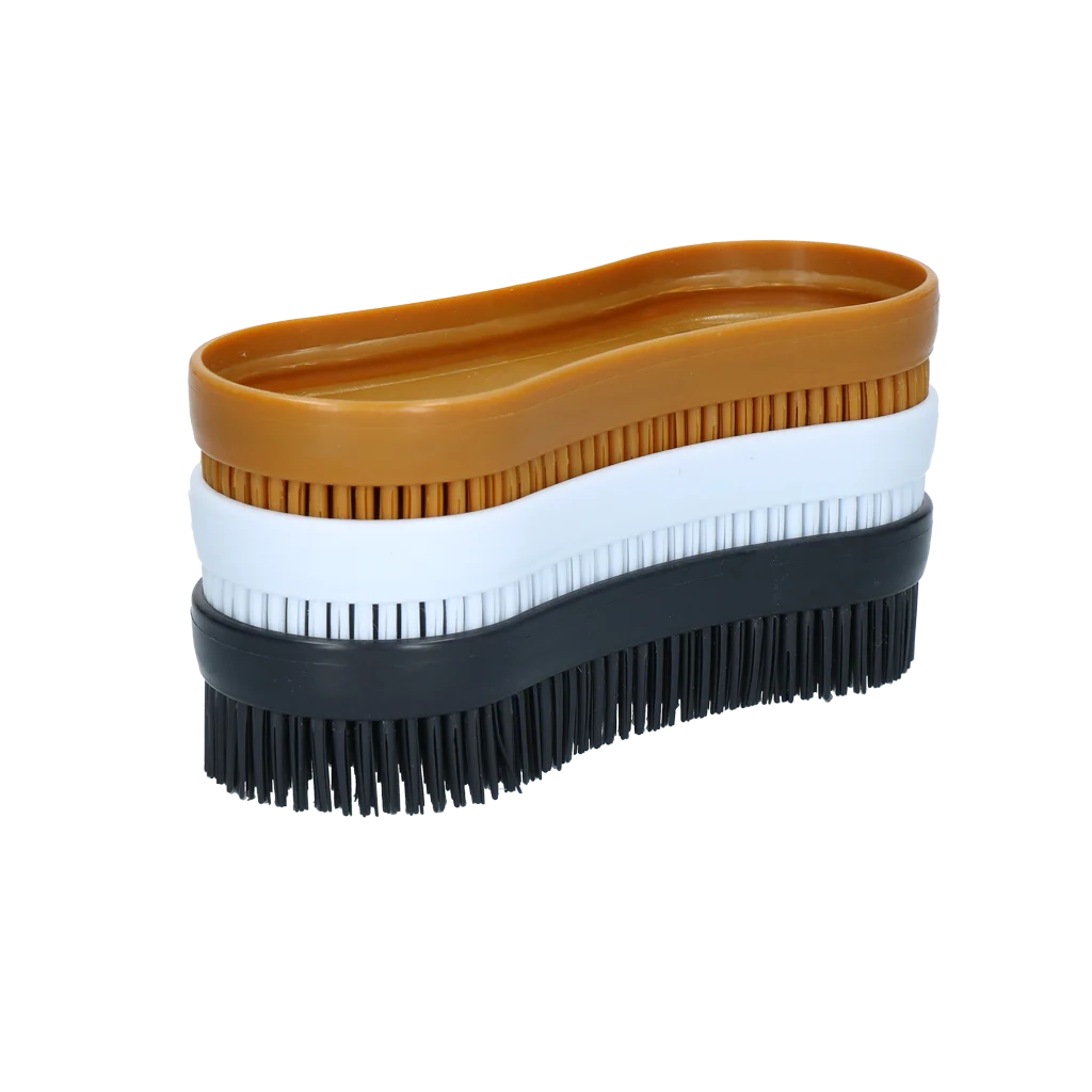 Perie pentru cai, pentru blană uscată și umedă, 3 bucăți – Excellent Horse Multi Brush - imagine 2