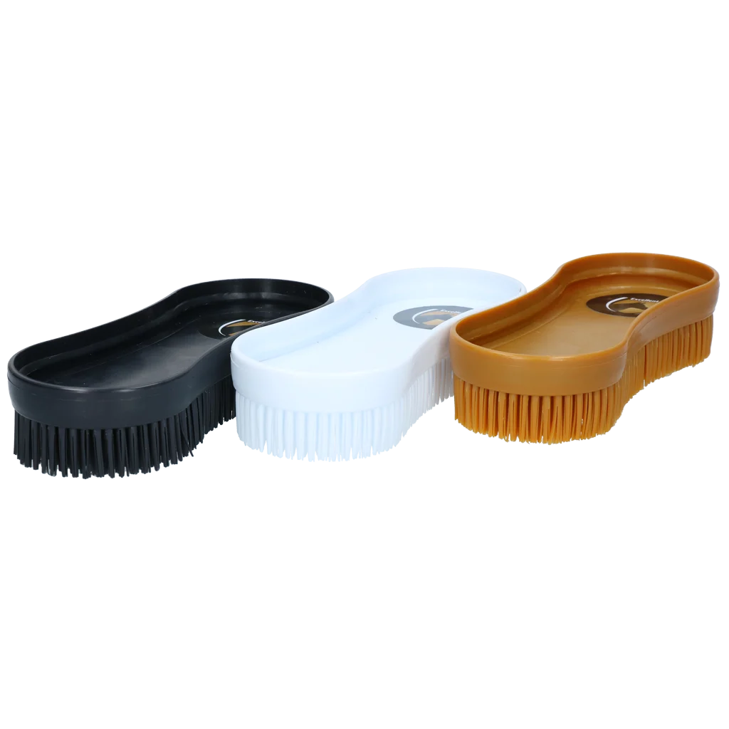 Perie pentru cai, pentru blană uscată și umedă, 3 bucăți – Excellent Horse Multi Brush - imagine 3