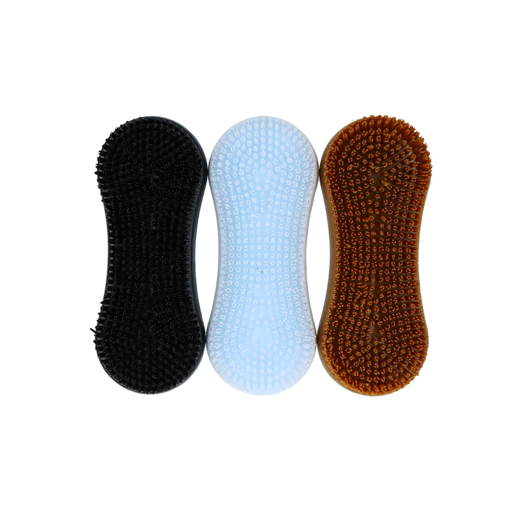 Perie pentru cai, pentru blană uscată și umedă, 3 bucăți – Excellent Horse Multi Brush - imagine 6