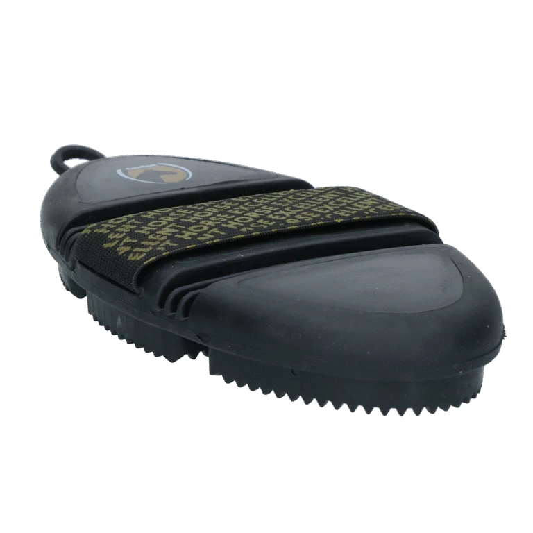Țesală pentru fire de păr desprinse, cu partea superioară flexibilă – Excellent Horse Flexi Brush Curry Comb
