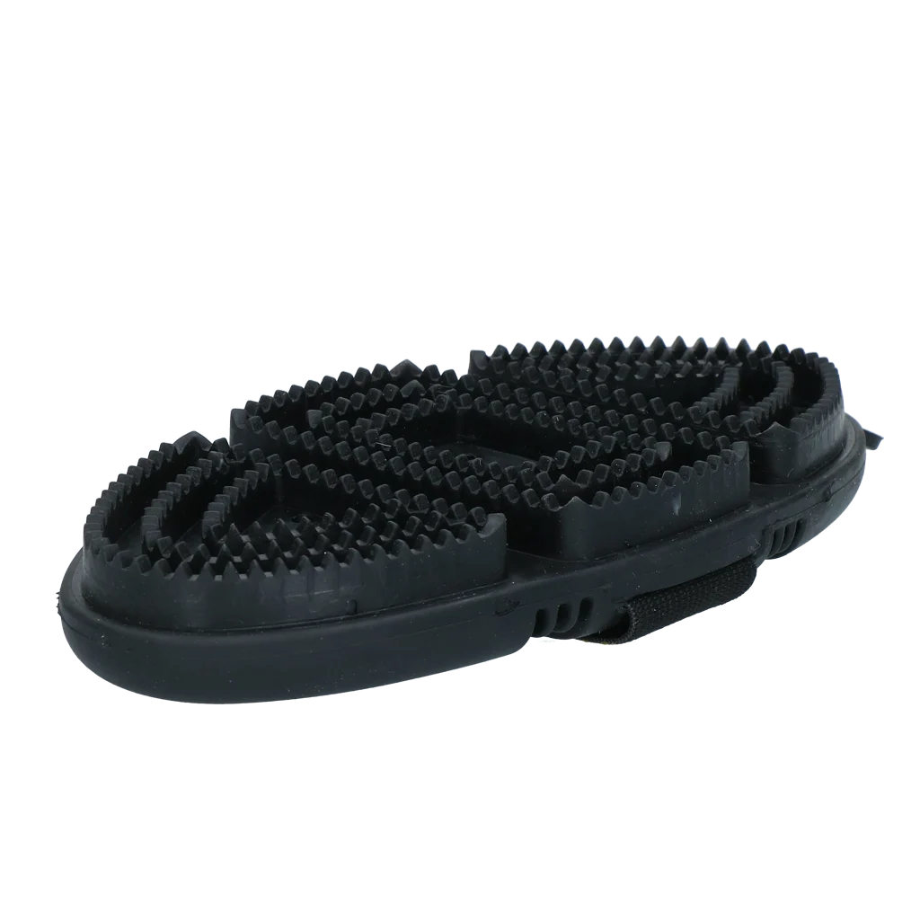 Țesală pentru fire de păr desprinse, cu partea superioară flexibilă – Excellent Horse Flexi Brush Curry Comb - imagine 4
