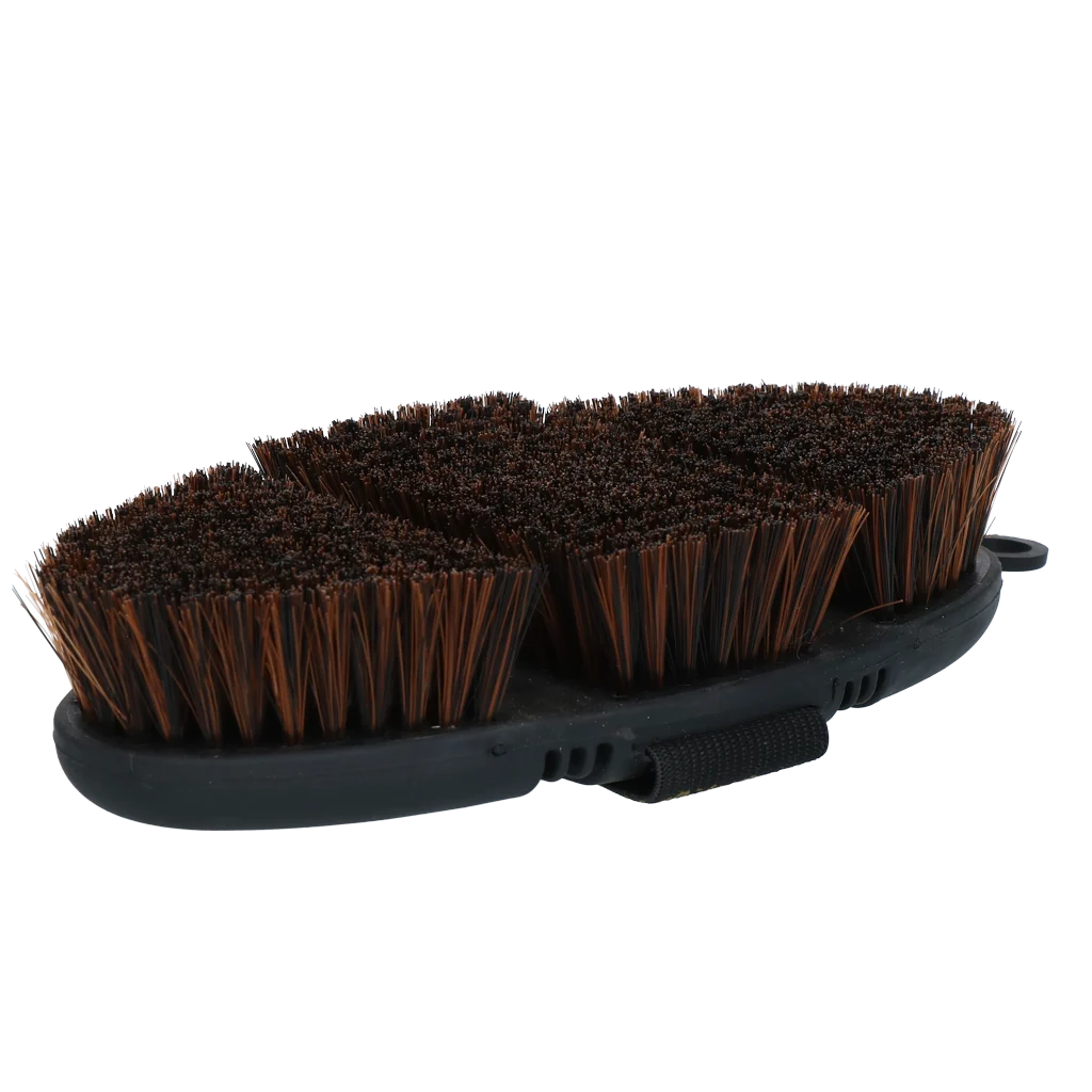Perie moale pentru cai, pentru praf și nisip, cu partea superioară flexibilă – Excellent Horse Flexi Brush Soft - imagine 4