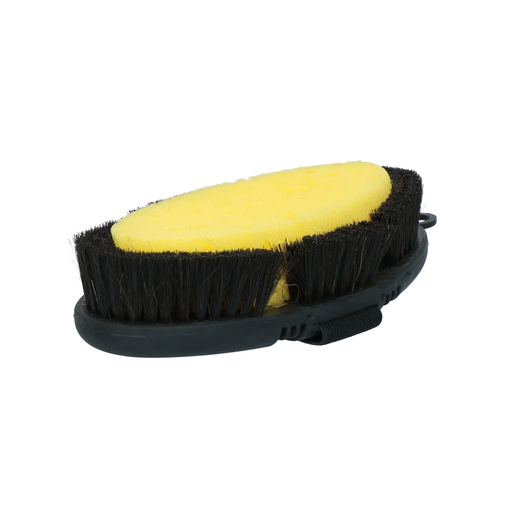 Perie burete pentru spălarea cailor, cu partea superioară flexibilă – Excellent Horse Flexi Brush Sponge - imagine 4