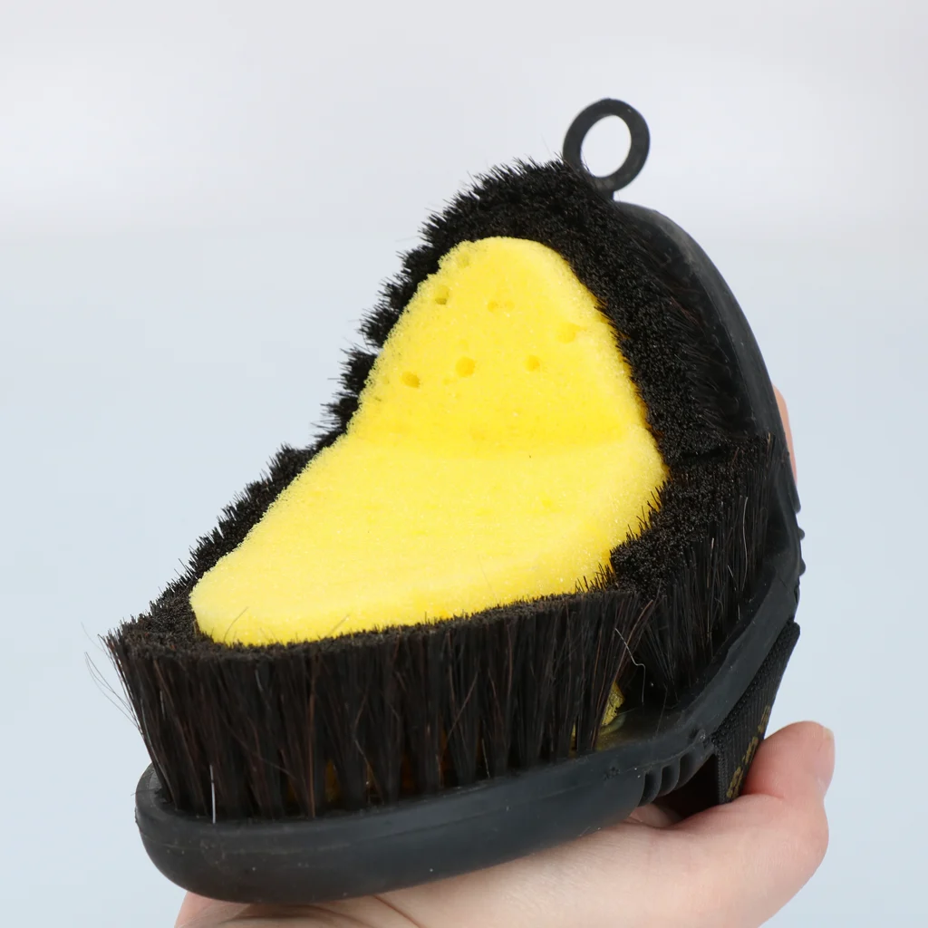 Perie burete pentru spălarea cailor, cu partea superioară flexibilă – Excellent Horse Flexi Brush Sponge - imagine 6