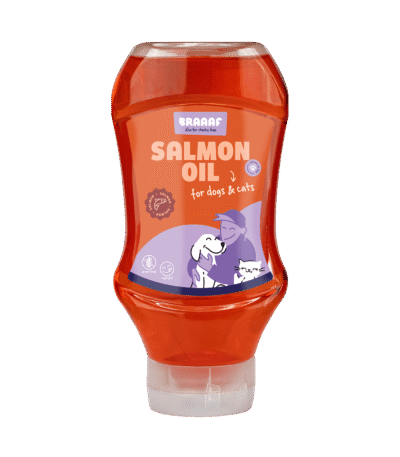 Sos pentru hrană cu ulei de somon, 500 ml – Braaaf Dog Food Sauce
