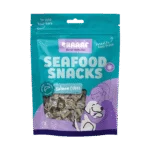 Cubulețe cu somon pentru câini, uscate la aer – Braaaf Seafood Salmon Cubes