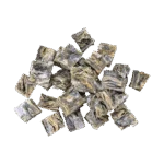 Cubulețe cu somon pentru câini, uscate la aer – Braaaf Seafood Salmon Cubes - imagine 3