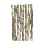 Bețișoare de mestecat din somon, uscate la aer, 20 cm, 8 bucăți – Braaaf Seafood Salmon roll sticks - imagine 3