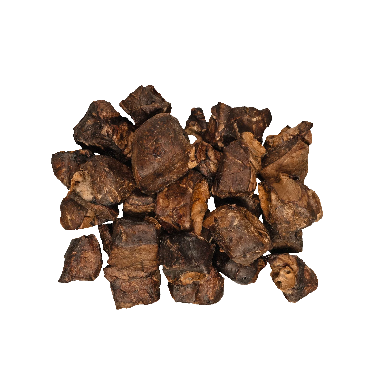 Gustare pentru câini din plămân de vită, cubulețe, 85 g – Braaaf Butchery - imagine 2