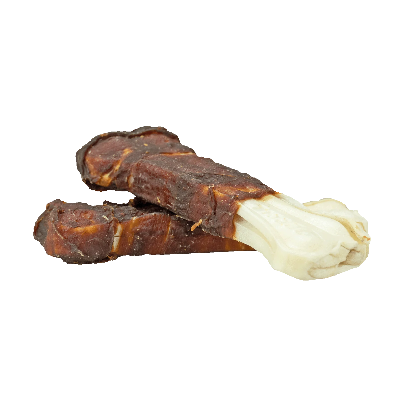 Os de ros cu rață, presat, 12,5 cm, 2 bucăți – Braaaf Rawhide Pressed Bone - imagine 2