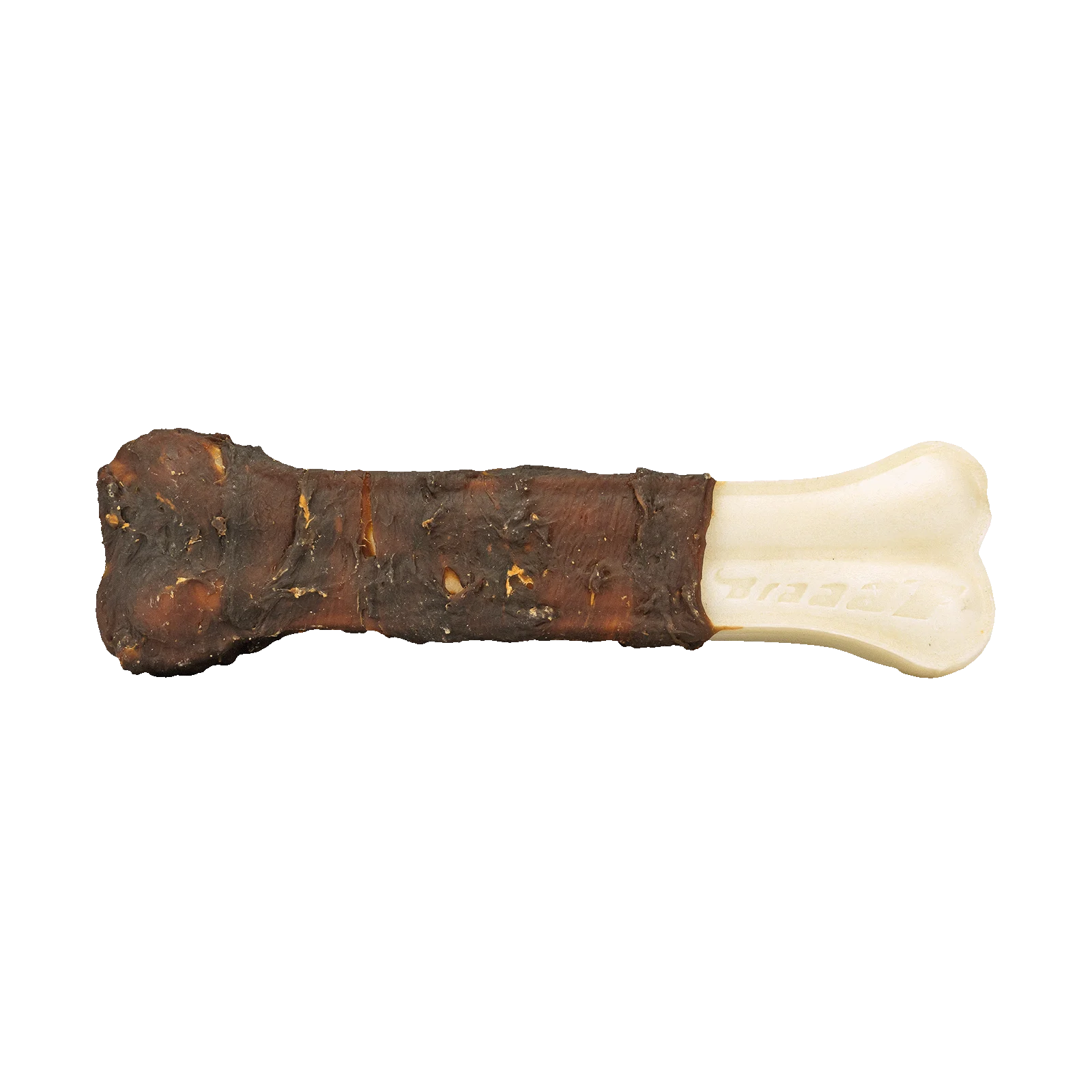Os de ros cu rață, presat, 20 cm – Braaaf Rawhide Pressed Bone - imagine 3