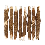 Bețișoare de ros cu miel și pește, 8 bucăți – Braaaf Rawhide Roll Sticks - imagine 2