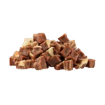 Bucățele recompensă pentru câini cu vită și pește, fără cereale, 85 g – Braaaf Soft Snack Cubes - imagine 2