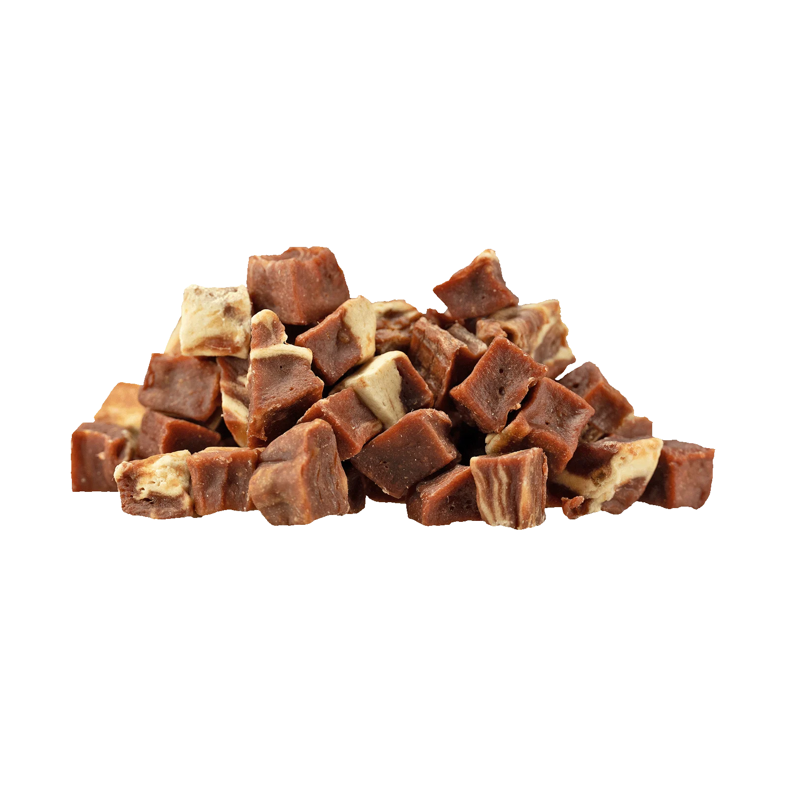Bucățele recompensă pentru câini cu vită și pește, fără cereale, 85 g – Braaaf Soft Snack Cubes - imagine 2
