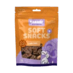 Cubulețe pentru câini cu miel și pește, fără cereale, 85 g – Braaaf Soft Snack Cubes