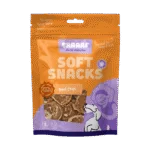 Recompense pentru câini în formă de chipsuri, cu vită și pește, fără cereale, 85 g – Braaaf Soft Snack Chips