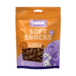 Gustări moi pentru câini cu pui și pește, fără cereale, 85 g – Braaaf Soft Snack Sushi